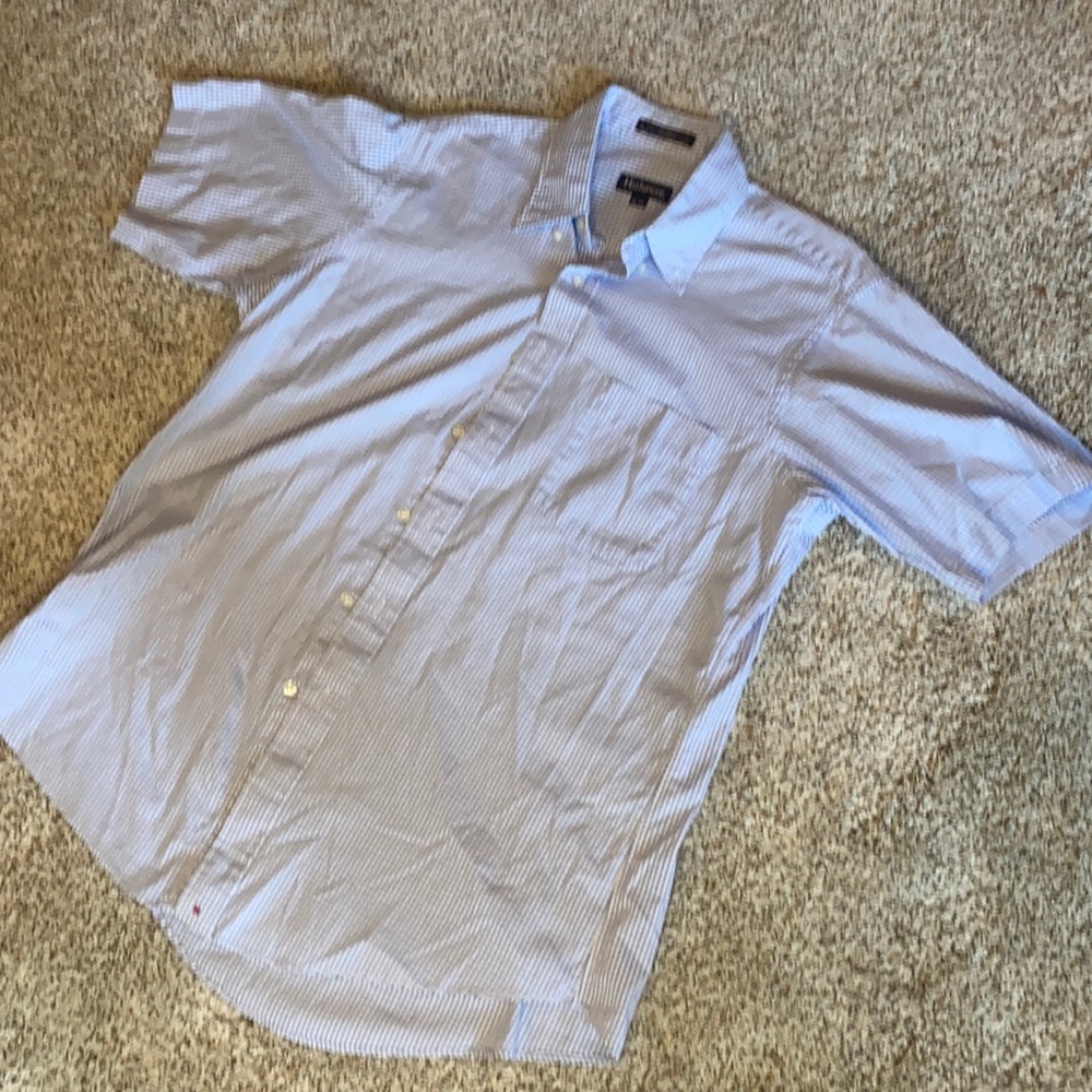 Short sleeve shirt Hathaway 16 inch neck 35 sleeve X-large great condition